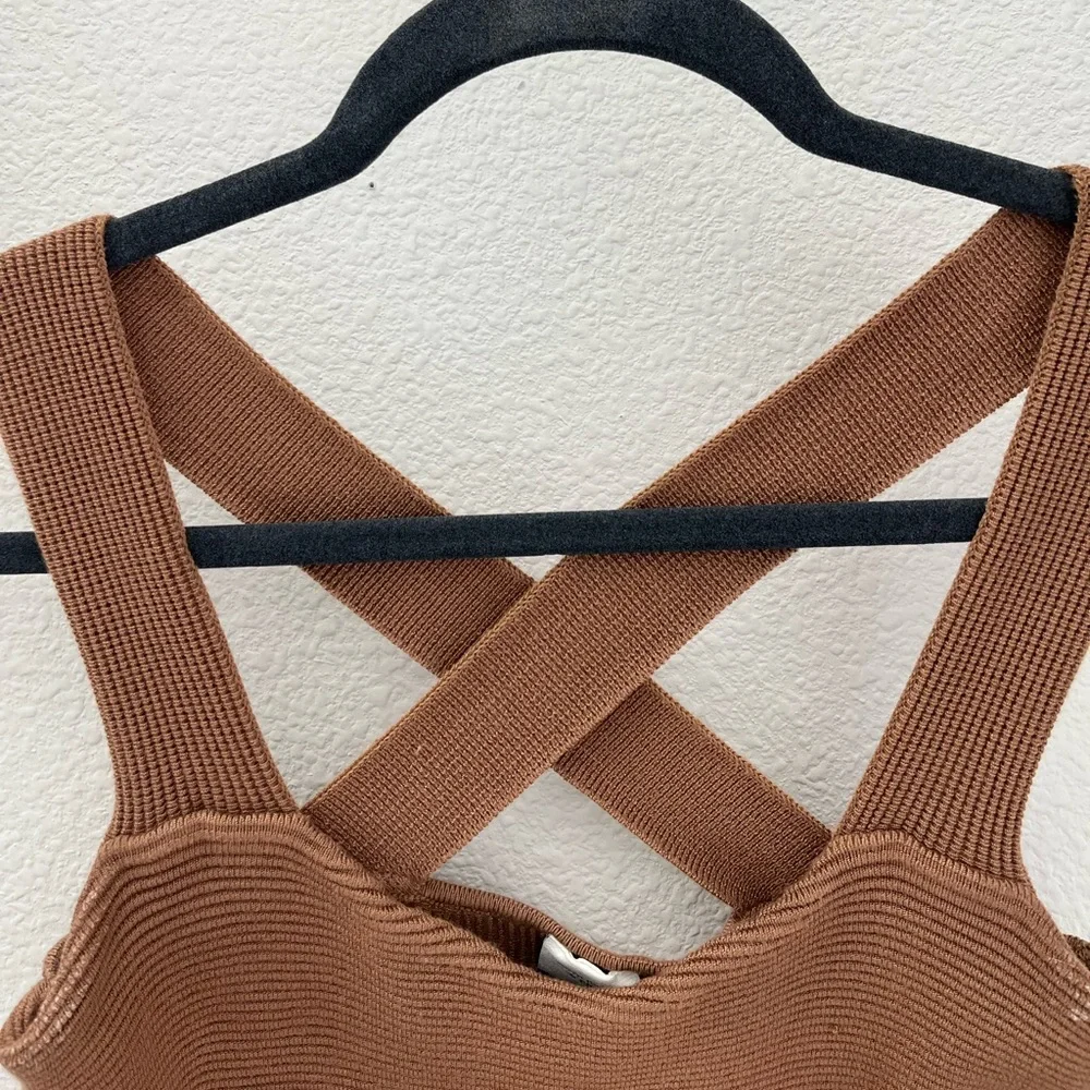Coffee Knit Tank - Picture 2 of 4